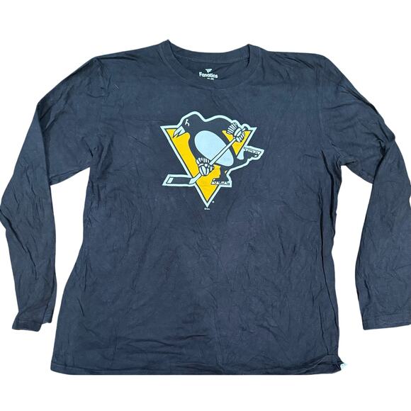 Vintage Tees -‎ Pittsburgh Penguins Logo Graphic Tee*SZ XL - Picture 1 of 5